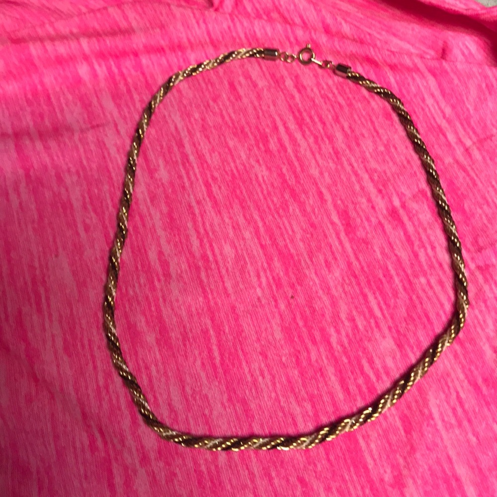 Vintage rope necklace